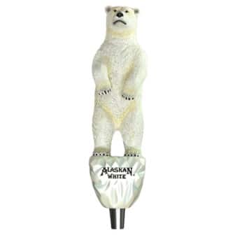 Alaskan White Polar Bear Custom Resin Tap Handle